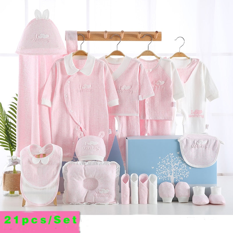 Baby Cotton Clothes Sets Newborn Clothing Outfits Gift Underwear Suits girls Spring Autumn - RNGENCOURAGEMENTDESIGNS LLC-2D44.NET