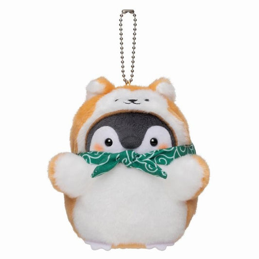 1 Pcs Kawaii Animal Penguin Shiba Dog Plush Dolls Keychains Pendant for Car Bag Stuffed Plush Toys Kids Birthday Gift - Godly Clothing Attires
